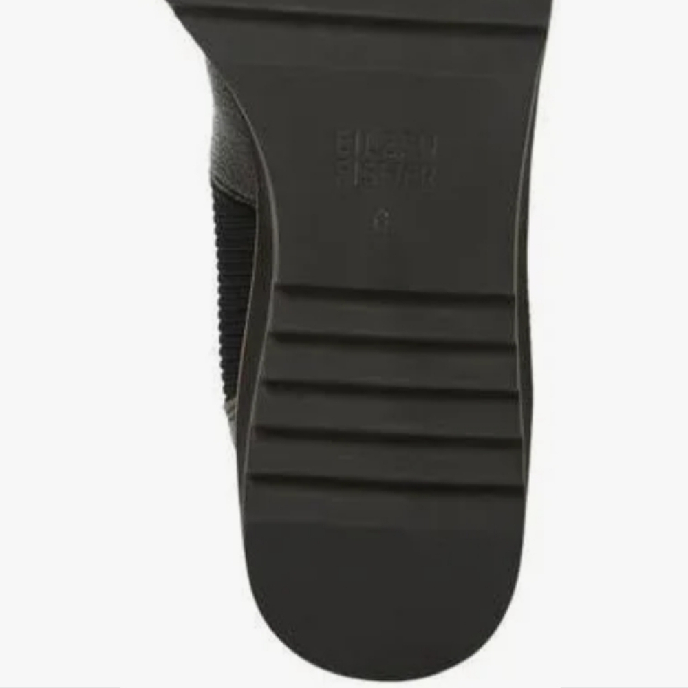 Eileen Fisher New  Liou Embossed Leather Wedge Chelsea Boots. - Picture 4 of 11